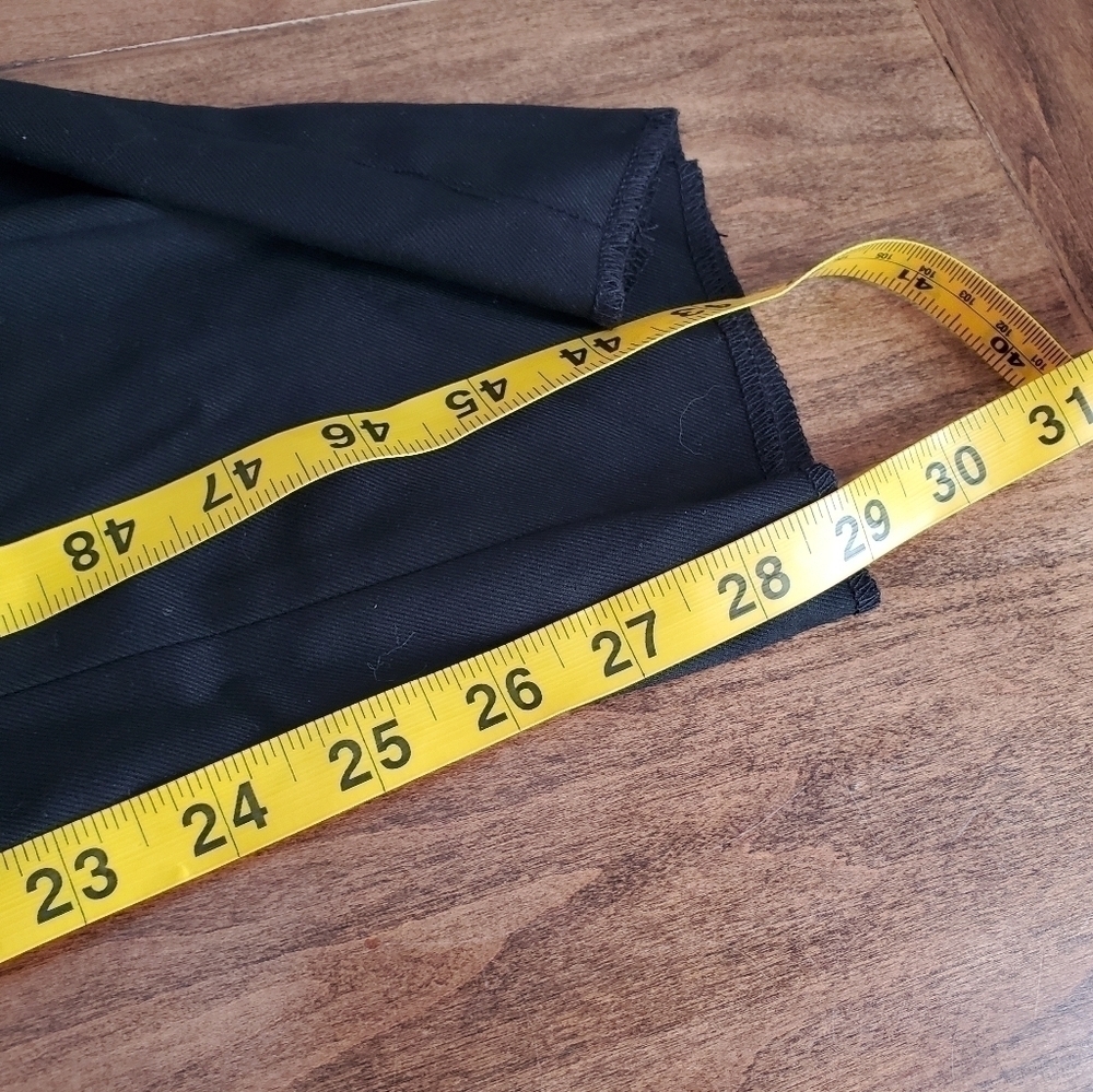 Tiffany and co womens black trousers. Size 14. EUC 28" inseam - Picture 7 of 10